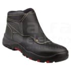 DELTA PLUS - Botas con solapa de piel crupón grabada S3 HRO HI SRC talla 38 negro