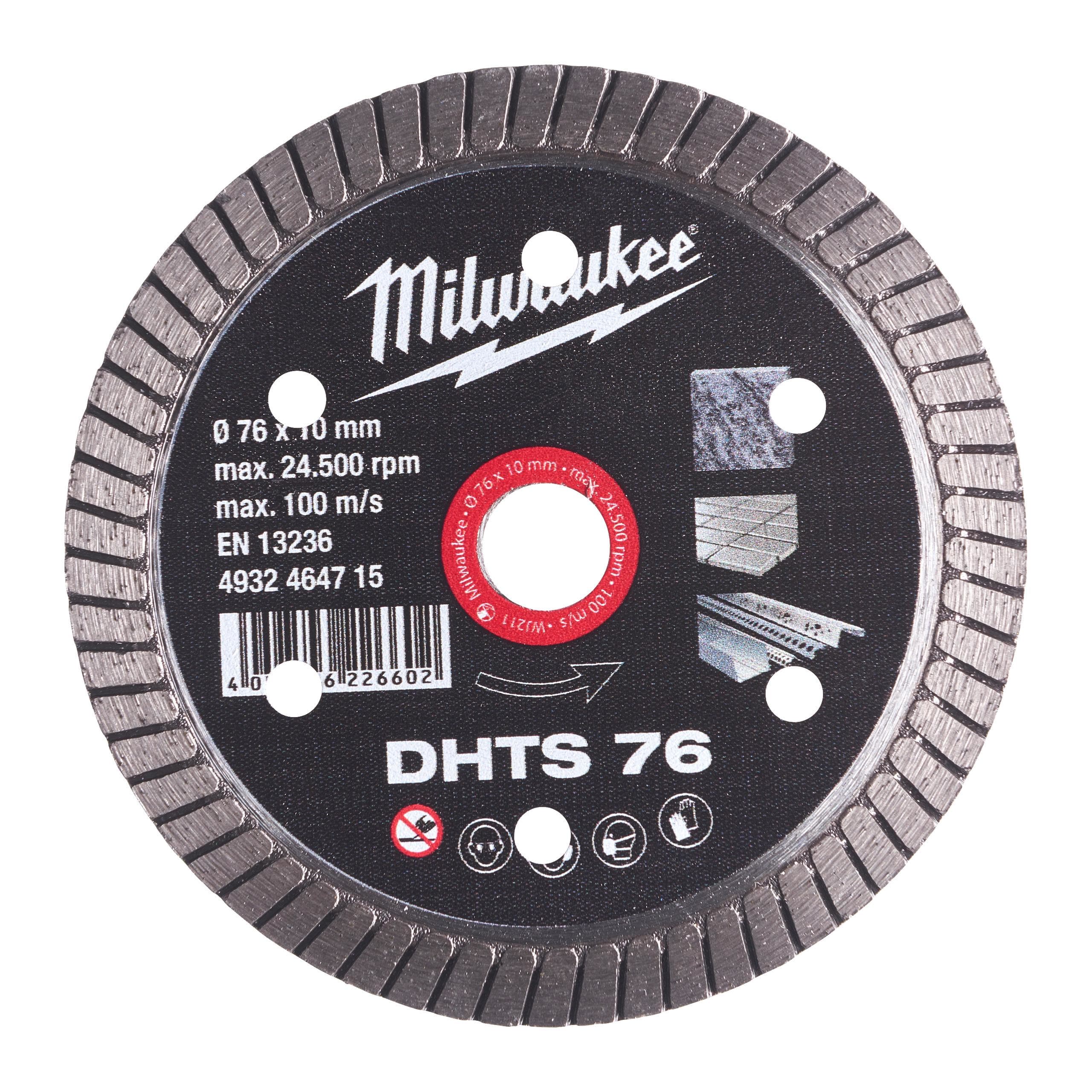 MILWAUKEE - DISCO DE DIAMANTE BORDE CONTINUO REF.4932464715
