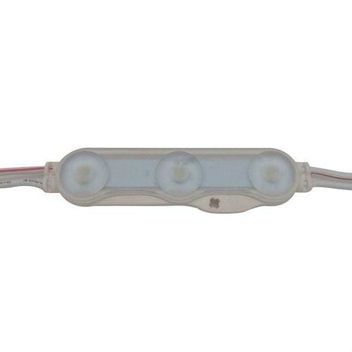 BLUELED - Módulo con óptica 3 led 1,2W 65K adhesivo IP67