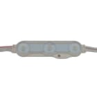 BLUELED - Módulo con óptica 3 led 1,2W 65K adhesivo IP67