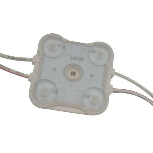 BLUELED - Módulo con óptica 4 leds 1,44W 65K adhesivo IP67