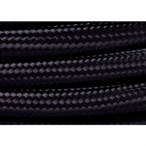 BLUELED - CABLE DECORATIVO TELA 2X0,75 NEGRO