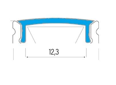 BLUELED - TAPA DIFUSOR MATE