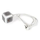 FONESTAR - Regleta corriente cubik-42g 4 toma enchufe +2 USB