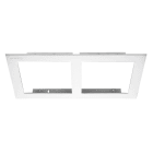 EXOLIGHTING - Marco modular ATOLON para 2 unidades gris