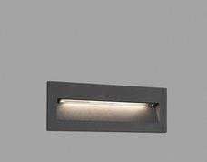 FARO - EMPOTRABLE NAT LED 6W 3000K GRIS OSCURO
