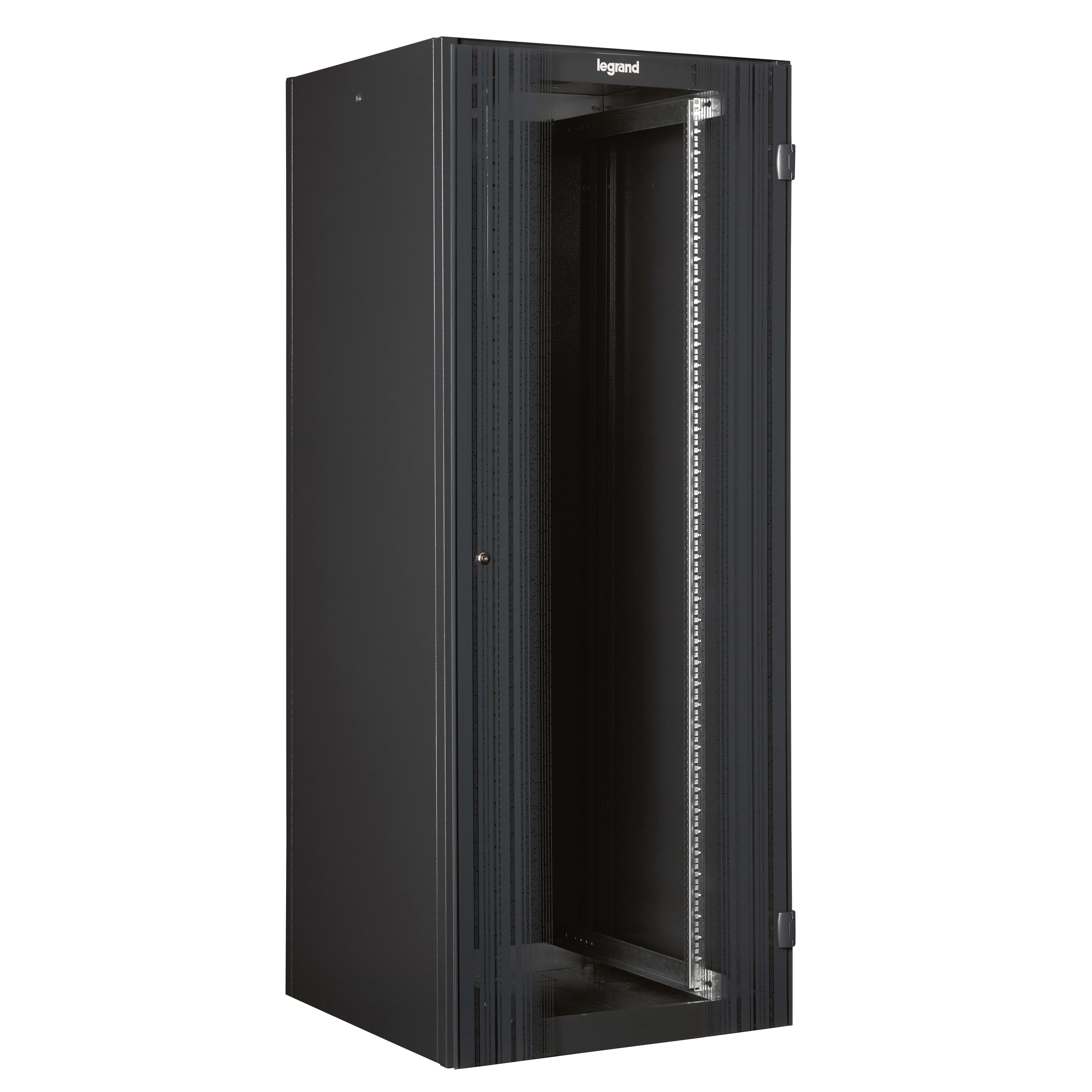 LEGRAND - Armario 19" Linkeo - Puerta frontal simple - 24U - 600x600mm