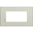 BTICINO - Placa embellecedora Axolute AIR de color Arena - 4 módulos