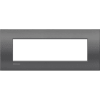 BTICINO - Placa embellecedora Livinglight AIR de color Street - 7 módulos