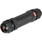 SOLERA - Conector para luminarias de 3P IP68 con válvula anticondensación 24A 250V AC T85 diámetro de cable 4-8mm