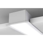 TSL - Perfil de aluminio TSL-E45R para montaje empotrable en techo
