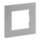 LEGRAND - Placa Niloé Step, 1 elemento, aluminio