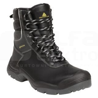 DELTA PLUS - BOTA DE PIEL FLOR S3 NEGRO TALLA 43