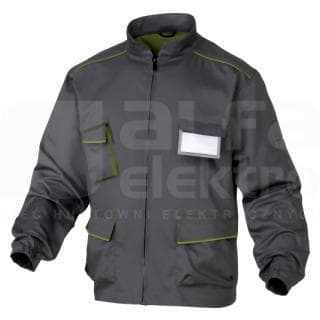 DELTA PLUS - Chaqueta PANOSTYLE poliester algodón gris/verde talla M