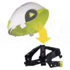 DELTA PLUS - Bolsa de 6 arneses para casco de obra Onyx talla ajustable negro