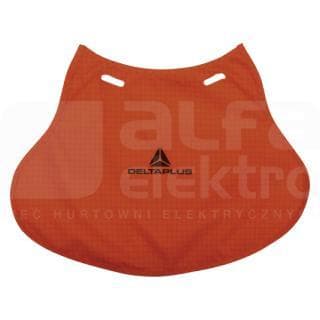 DELTA PLUS - Bolsa de 2 protege nucas para cascos de obra zircon, quartz, baseball diamond, granite y Onyx talla única naranja fluo