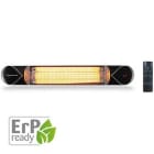 GABARRON - Calefactor eléctrico infrarrojos de carbono IFC-2000 mural / techo 220-240V 800/1200/1600/2000W 13x90x9cm