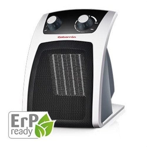 GABARRON - Calefactor termoventilador cerámico portátil TVC-1500 220-240V 750/1500W 23x18,8x17,1cm
