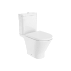 ROCA - Inodoro de tanque bajo 650 mm THE GAP SQUARE blanco