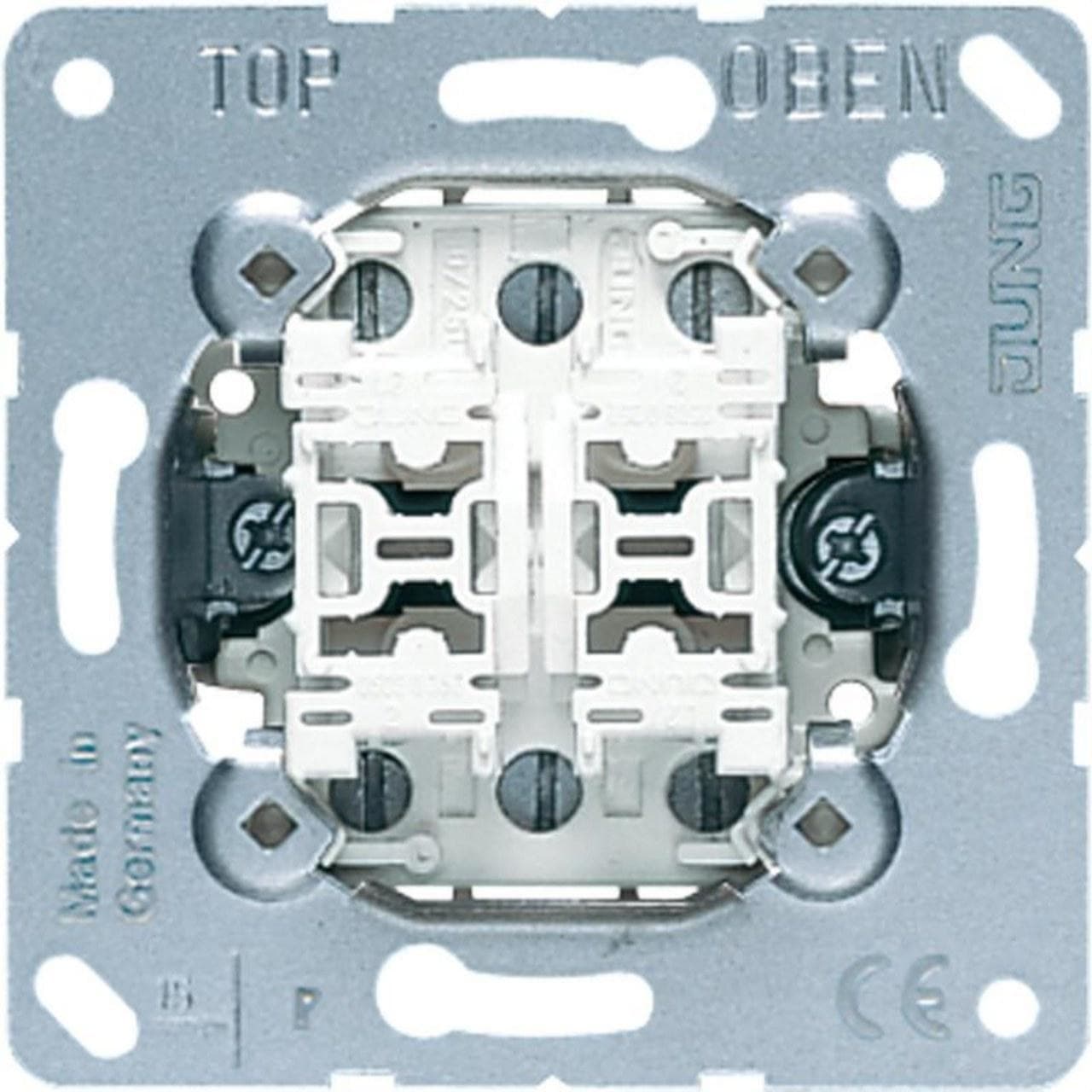 JUNG - Mecanismo doble conmutador 10AX 250V