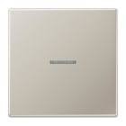 JUNG - Tecla sencilla KNX con visor Serie acero