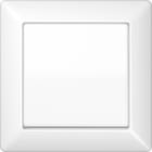JUNG - Tecla para mecanismo simple placa compacta blanco alpino