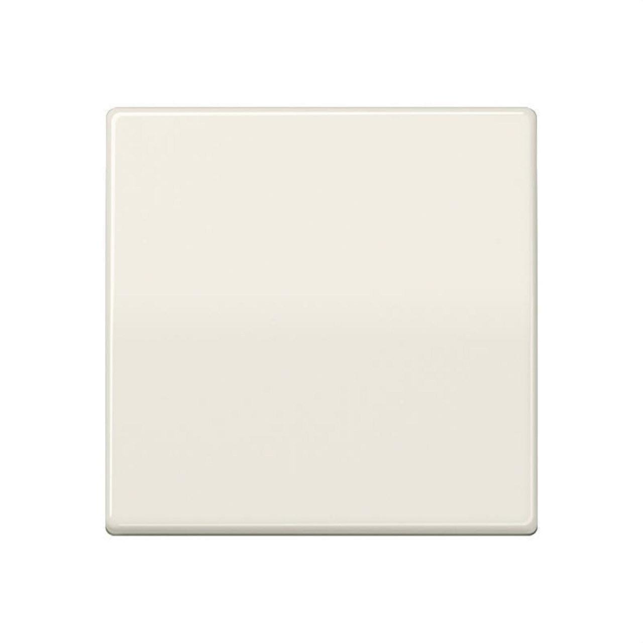 JUNG - Tecla para mecanismo simple placa central blanco marfil