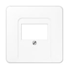 JUNG - Placa para módulo comunicación EIB-KNX/USB blanco alpino