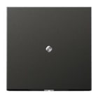 JUNG - Placa central con salida cable antracita