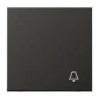 JUNG - Tecla para mecanismo simple símbolo campana antracita
