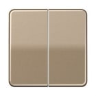JUNG - TECLA DOBLE BRONCE-ORO