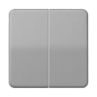 JUNG - TECLA DOBLE GRIS