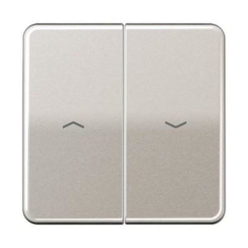 JUNG - Tecla para interruptor pulsador persiana platino