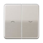 JUNG - Tecla para interruptor pulsador persiana platino