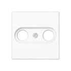 JUNG - Placa para toma antena TV-FM A500 blanco alpino