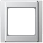 JUNG - Marco embellecedor simple 81x81mm A500 aluminio