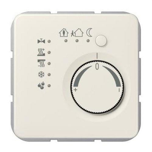 JUNG - Termostato continuo KNX CD500/CDPLUS 4 canales blanco marfil