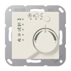 JUNG - Termostato continuo KNX AS500/A5007APLUS BCU blanco marfil