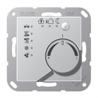 JUNG - Termostato continuo KNX AS500/A5007APLUS BCU aluminio