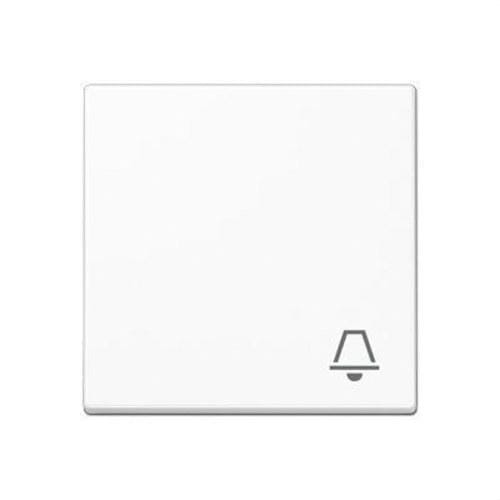 JUNG - Tecla simple símbolo campana interruptor pulsador A500 blanco AL