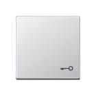 JUNG - Tecla simple para interruptor pulsador A500 aluminio