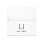 JUNG - Tarjetero hotel para mecanismo pulsador 531U blanco alpino