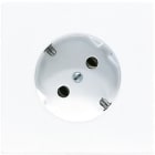 JUNG - Base Schuko® 45 blanco alpino