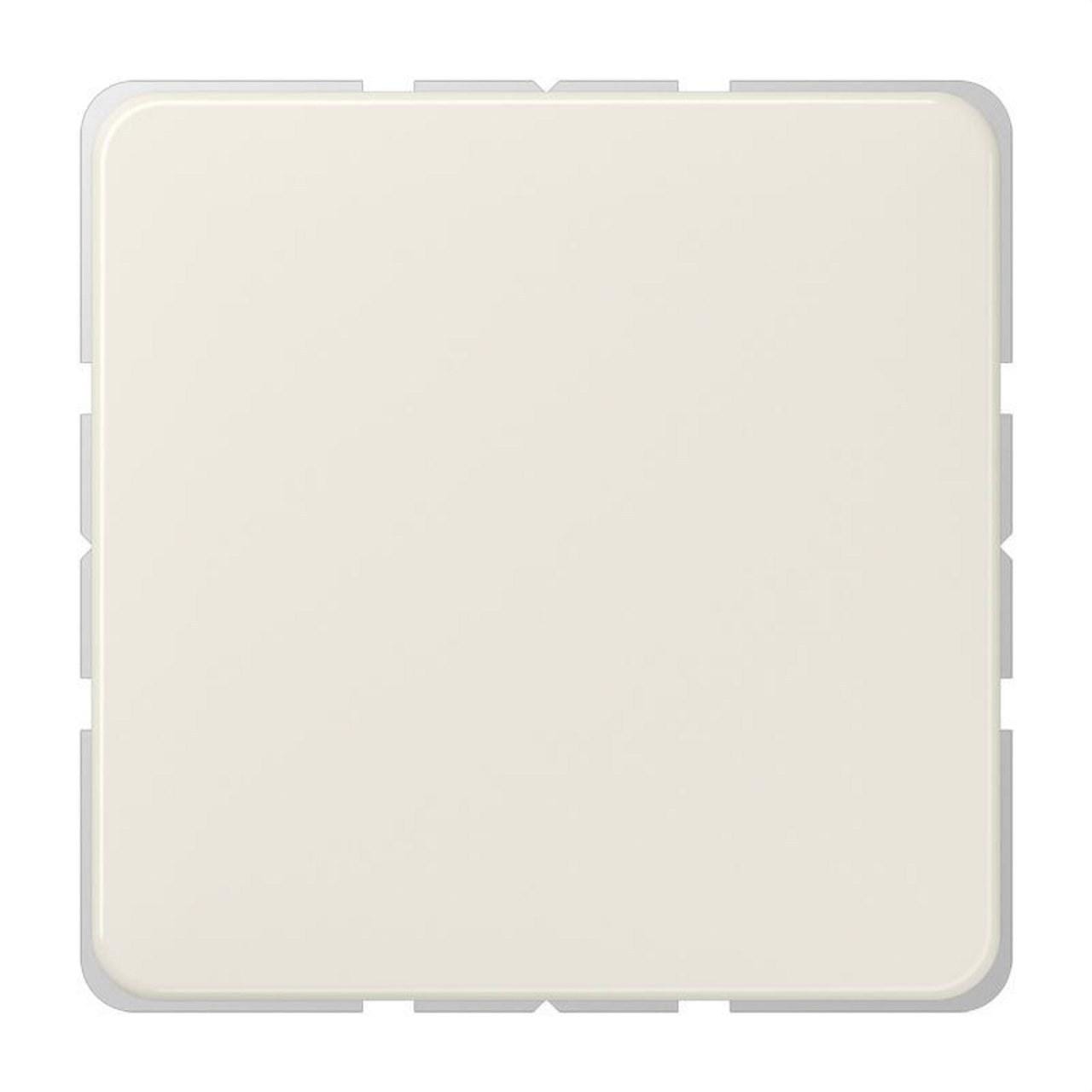 JUNG - PLACA CIEGA BLANCO MARFIL