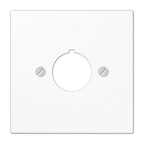 JUNG - Placa diámetro 22,5 para aparatos mando amarillo