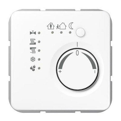 JUNG - Termostato continuo CD500/CDPLUS con BCU blanco alpino