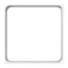 JUNG - Marco intermedio LS 990 termoplástico extrabrillante blanco alpino para la integración de placas especiales de la serie CD
