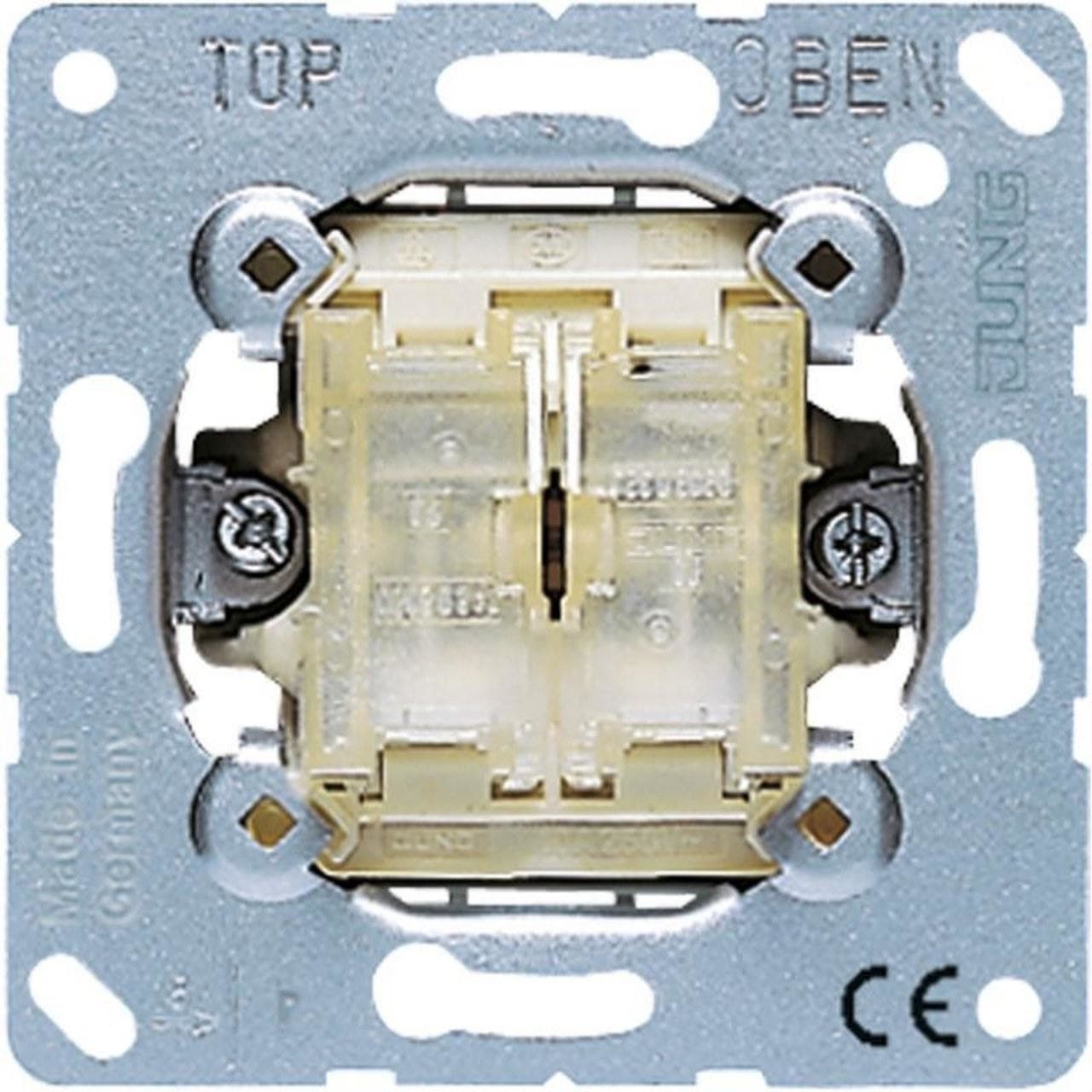 JUNG - Mecanismo doble conmutador basculante 10AX 250V