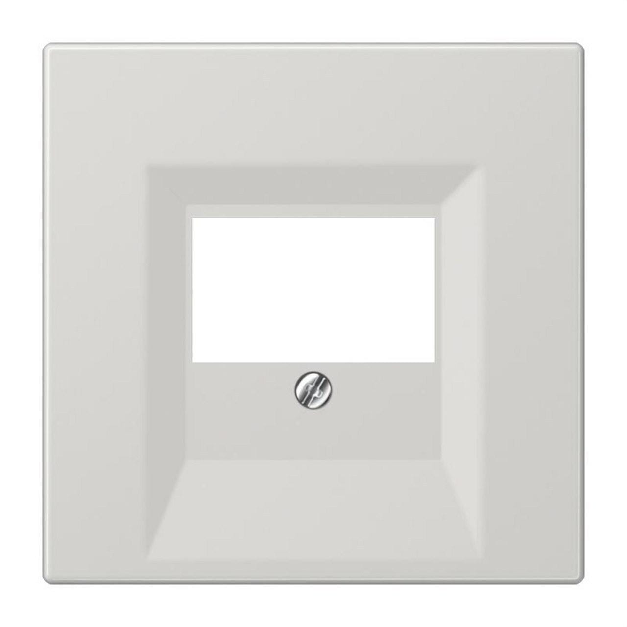 JUNG - Placa para módulo comunicación KNX/USB toma altavoz gris claro