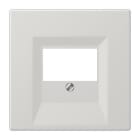 JUNG - Placa para módulo comunicación KNX/USB toma altavoz gris claro